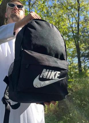 Cпортивний чоловічий жіночій міський рюкзак з принтом nike найк