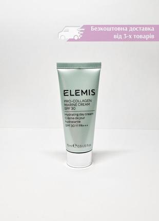 Зволожуючий денний крем elemis pro-collagen marine spf30 hydrating day cream pro collagen