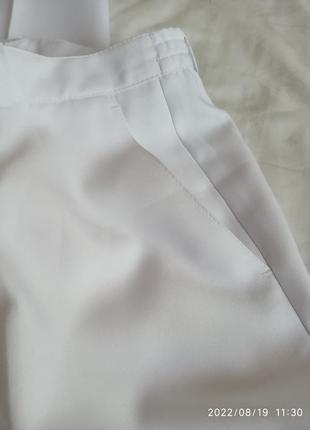 Классные белоснежные брюки спец одежды charmant7 фото
