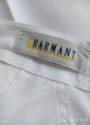 Классные белоснежные брюки спец одежды charmant8 фото