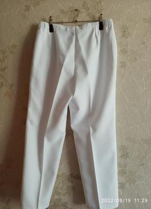 Классные белоснежные брюки спец одежды charmant3 фото