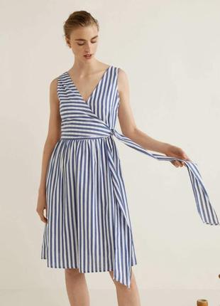 Сукня сарафан платье бавовняне хлопковое льон літнє летнее mango zara cos s m