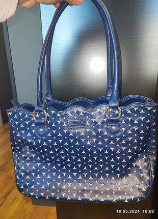 Lulu guinness сумка wanda з м'якої  шкіри.