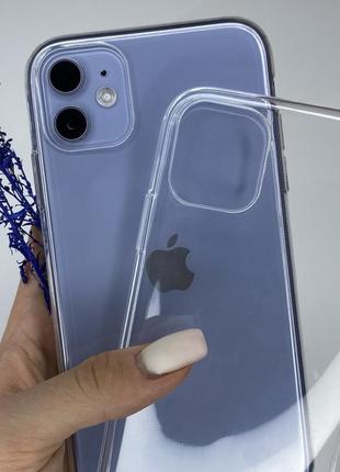 Чехол на айфон iphone clear case 7 до 12 pro max !кроме х/xs/11