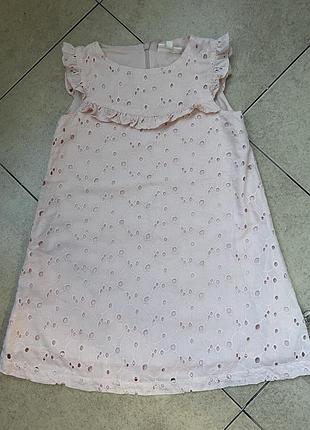 Платье из прошвы