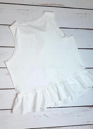 1+1=3 нежная белая натуральная блуза блузка из хлопка george, размер 50 - 526 фото