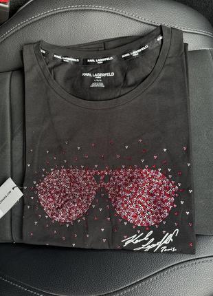 Футболка karl lagerfeld l, xl