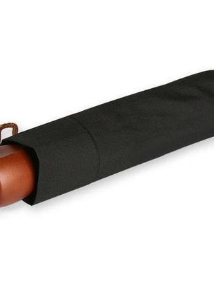 Мужской зонт zest механика, прямая деревянная ручка