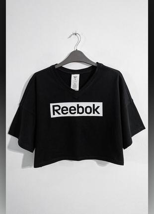 Футболка объемная укороченная reebok