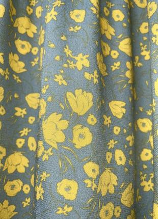 Сукня сарафан у квіти з віскози платье сарафан с вискозы в цветы next6 фото