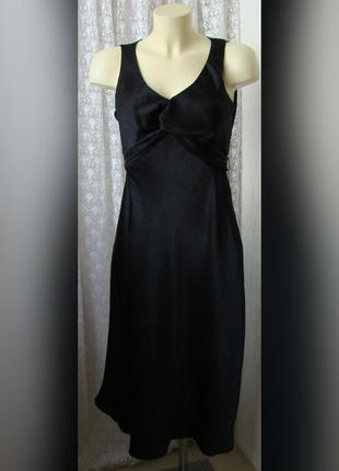 Платье черное элегантное миди face р.44-46 63432 фото
