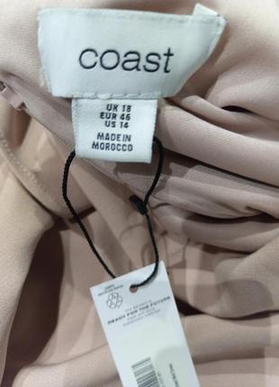 Стильні сукні coast і з бум. етикетка plus size,колір пудра, електрик9 фото