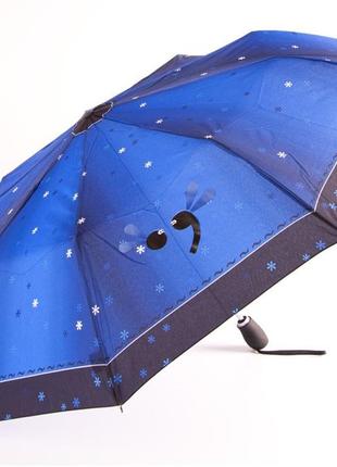Зонт zest, полуавтомат серия 10 спиц, расцветка точка с запятой