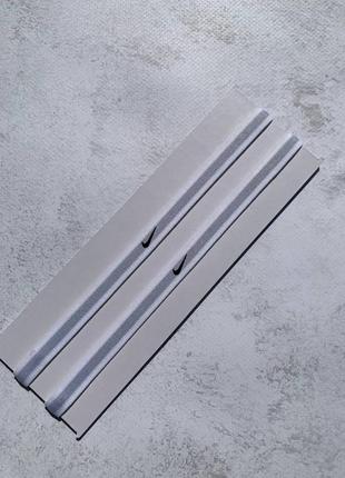 Повязка на голову nike headband бело-серая (1 шт)