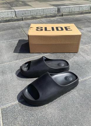 Мужские шлепанцы adidas yeezy slide black &lt;unk&gt; smb