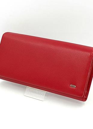 Кошелек женский кожаный красный без металла balisa 515 red