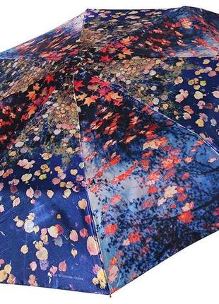 Зонт zest, полный автомат серия сатин, расцветка осенние листья