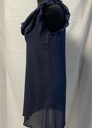 Женское короткое платье туника шелк custommade2 фото