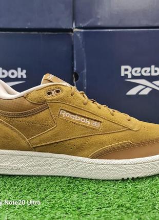 Мужские кроссовки reebok club c mid ii оригинал замша 41-46 раз.h691252 фото