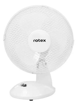 Вентилятор настільний rotex rat01-e білий 30вт