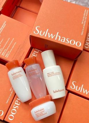 Набор мини-версий для ежедневного ухода sulwhasoo essential day routine kit