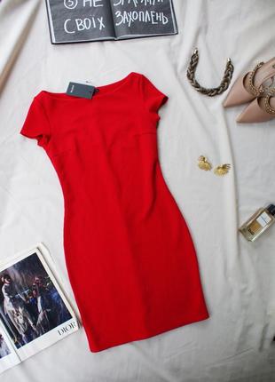 Базова червона сукня від ostin1 фото