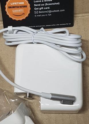 Блок живлення для ноутбука apple macbook pro 13" retina 60w 16.5v 3.65a l-style magsafe