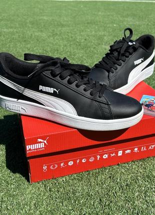 Мужские кроссовки puma smash v2 club bariline suede up rickie