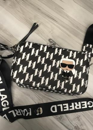 Сумочка жіноча karl lagerfeld/cross-body