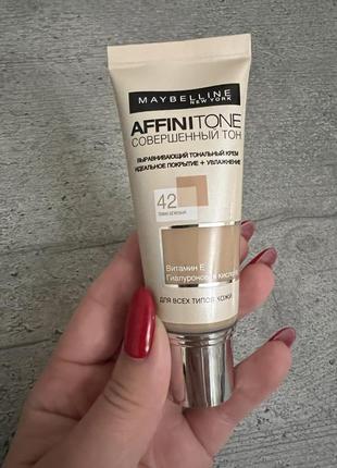 Тональний крем maybelline affinitone 42