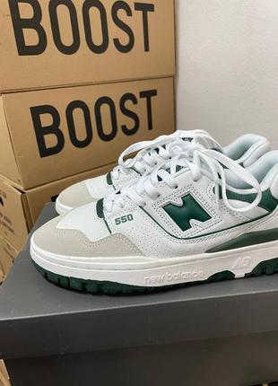 Кросівки new balance 550 white green4 фото