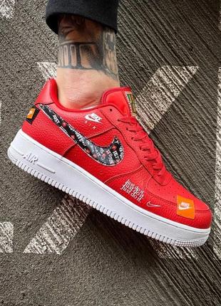 (sale)nike air force 1  low "red"  kb3985