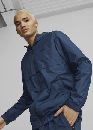 Вітровка куртка puma ess solid windbreaker 162480