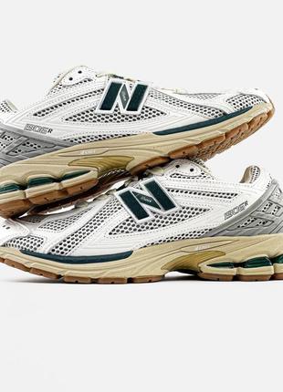 Чоловічі кросівки new balance 1906r white green cream 41-42-43-44