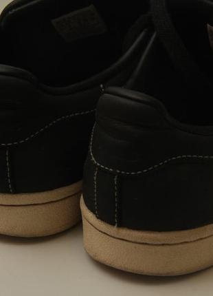 Adidas superstar 80s black nubuck leather trainers 38 рр 23.5 см устілка суперстари4 фото
