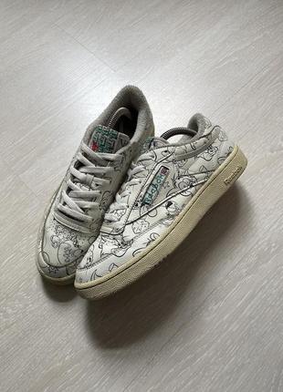 Reebok club c x tom & jerry pleasures