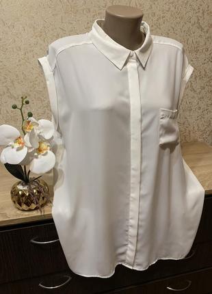 Легкая шифоновая блузка 54-58 (12)2 фото
