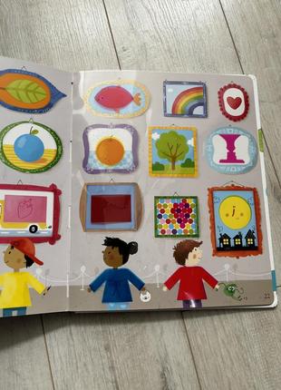 Дитяча книга the usborne big book of colours6 фото