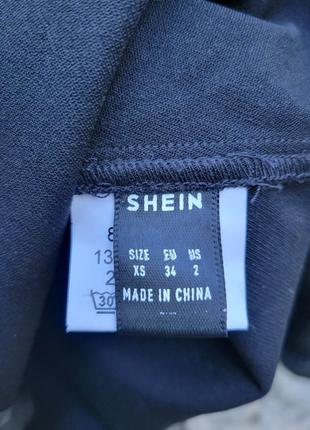 Блуза з напиленням під шкіру shein6 фото