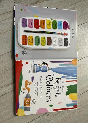 Дитяча книга the usborne big book of colours9 фото