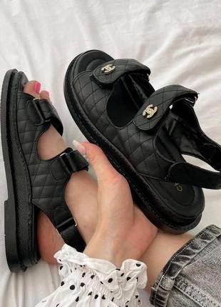 Chanel sandal black  bo0020