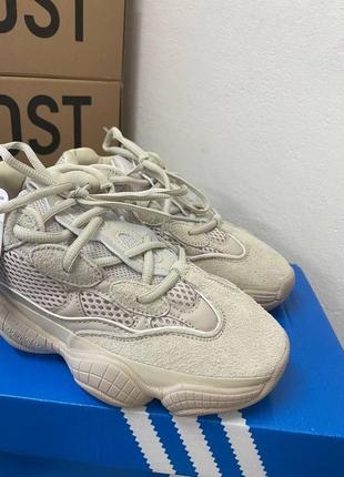 Кросівки adidas yeezy 500 beige5 фото