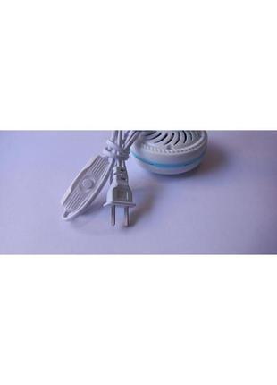 Портативний безшумний стельовий вентилятор із 6 лопатями zhangli yj-5995 фото