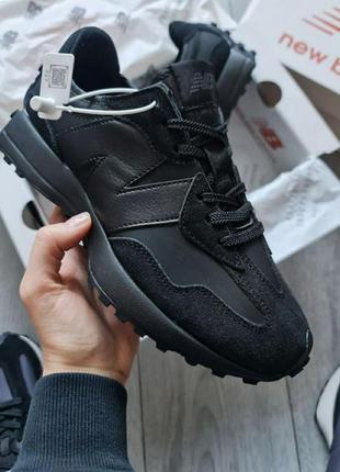 Чоловічі кросівки new balance 327 black