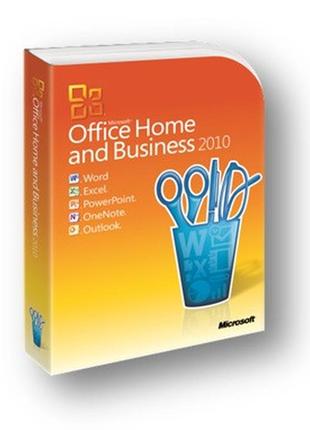 Програмне забезпечення ms office 2010 home and business  32-bit/x64 russian dvd box (t5d-00412)