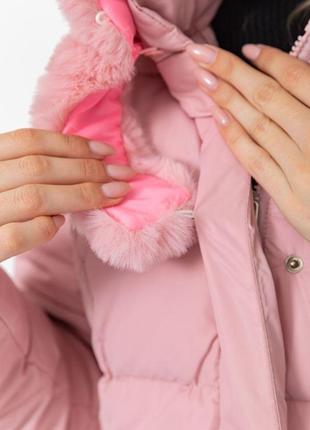 Куртка жіноча демісезонна, колір світло-рожевий, 235r80886 фото