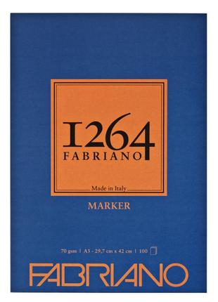 Склейка для маркерів fabriano 1264 a3 (29.7х42см) 70 г/м2 100 аркушів (19100641)