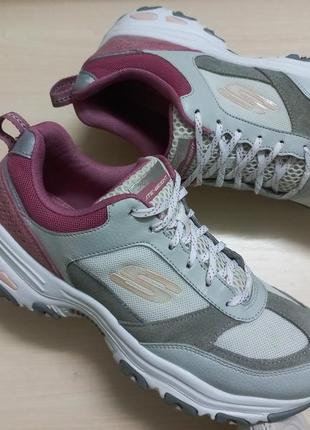 Кроссовки мокасины кожа жен. 39-40р. skechersиндонезии