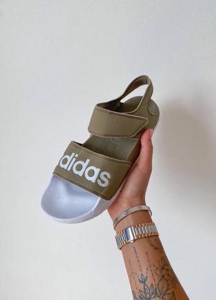 Adidas adelitte sandals olive  lxads002