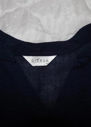 Блузка фирменная женская вискоза sorsa ukr р. 56-58 063бр (только в указанном размере, только 1 шт)7 фото
